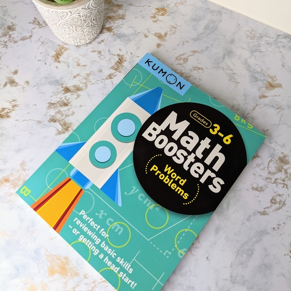 Kumon Other - NWT Kumon Math Boosters Word Problems Grade 3-6